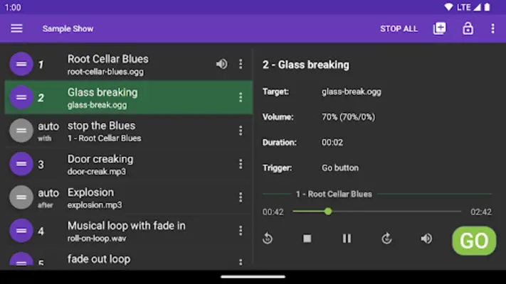 Audio Cues android App screenshot 3