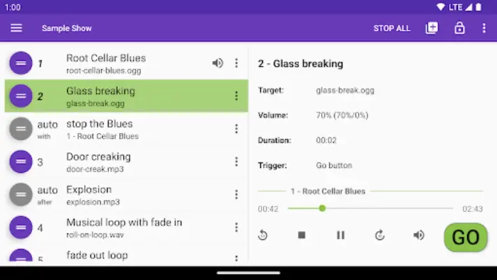 Audio Cues android App screenshot 4